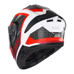 Casco Smk Typhoon Rd1 Blanco Rojo 2