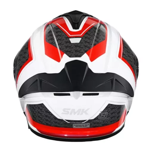 Casco Smk Typhoon Rd1 Blanco Rojo 2