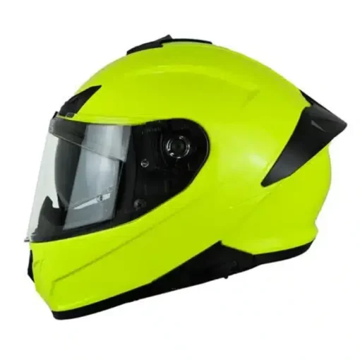 Casco Smk Typhoon Verde Fluorescente 1