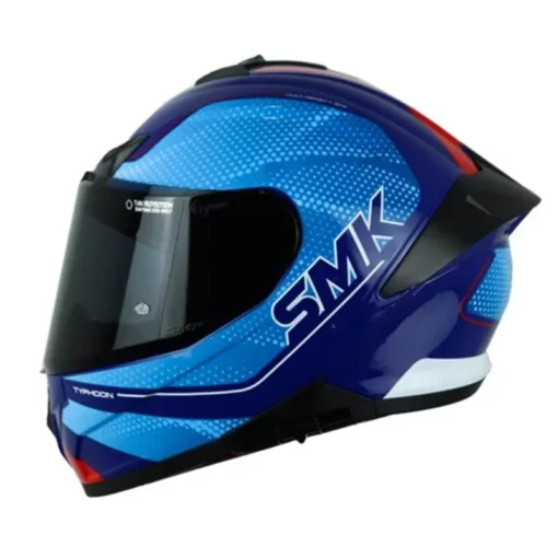 Casco Smk Typhoon Vis Gl553 Azul 1