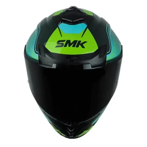 Casco Smk Typhoon Vis Gl884 Verde 1