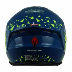 Casco Spartan Draken Broken Azul 2