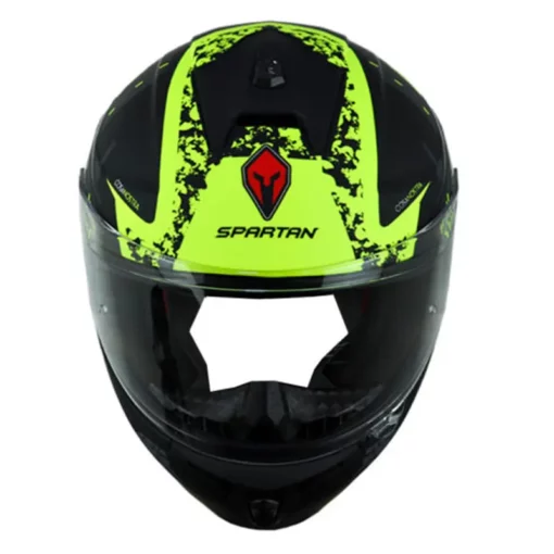 Casco Spartan Draken Csa Nostra Gris Amarillo 1