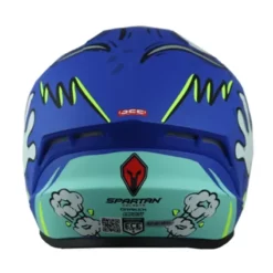 Casco Spartan Draken Rapidity Azul 2