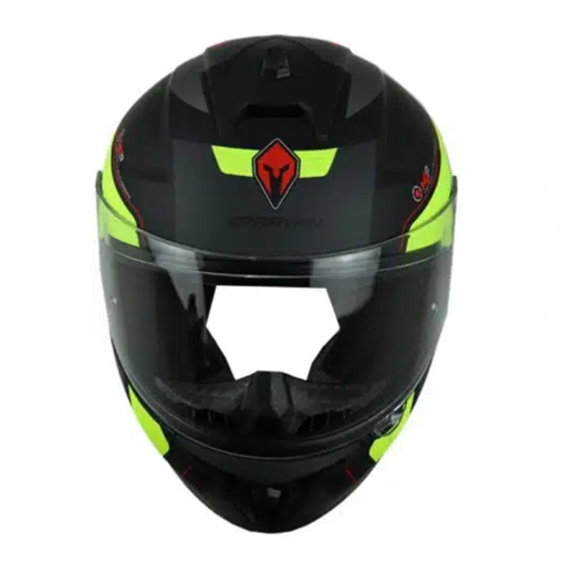 Casco Spartan Draken S Wind Amarillo Fluorescente 1