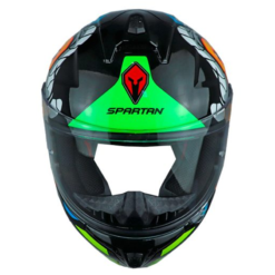Casco Spartan Draken Sparrot Negro 2