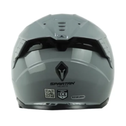 Casco Spartan Hawk Solid A12 Gris 1