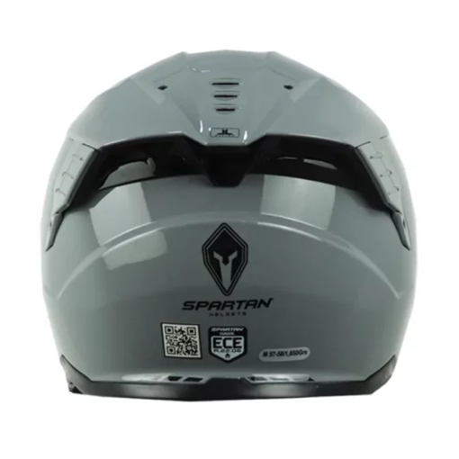 Casco Spartan Hawk Solid A12 Gris 1