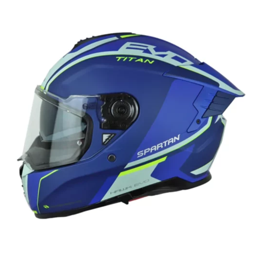 Casco Spartan Hawk Sv Titan B7 Azul 1