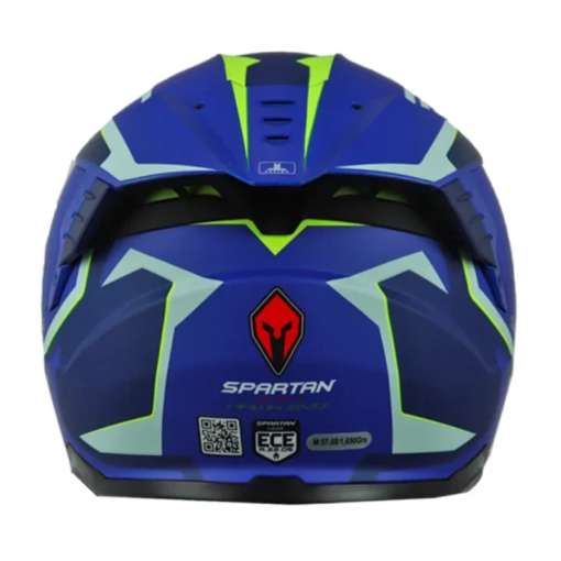 Casco Spartan Hawk Sv Titan B7 Azul 1