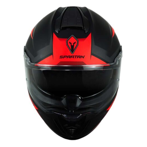 Casco Spartan Hawkevo Rojo 2