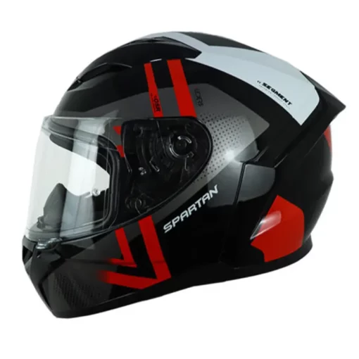 Casco Spartan Segment Leaders Rojo Blanco 1