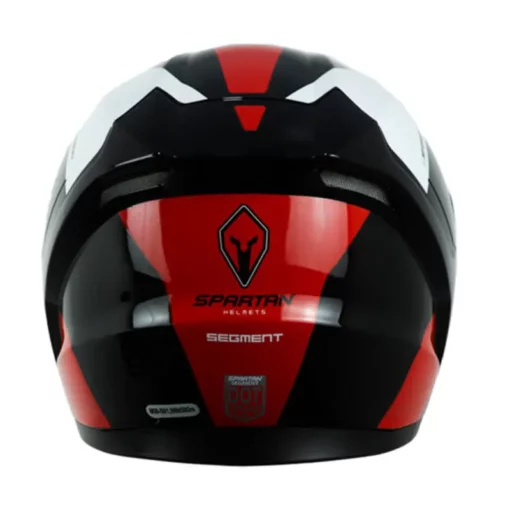 Casco Spartan Segment Leaders Rojo Blanco 1