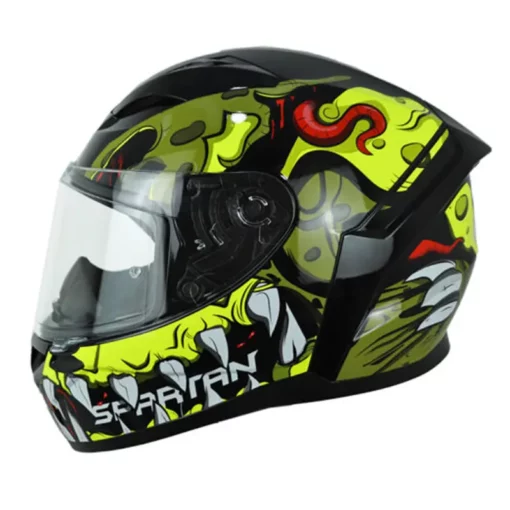 Casco Spartan Segment Scratch Amarillo 1
