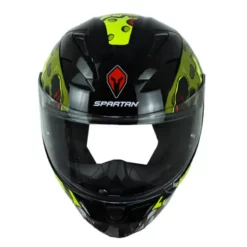 Casco Spartan Segment Scratch Amarillo 1