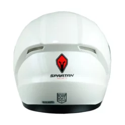 Casco Spartan Segment Solid Blanco Perla 3