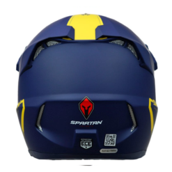 Casco Spartan Segment Solid Blanco Perla 1