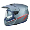 Casco Spartan Wolf Gris Rojo 1