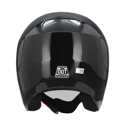 Casco Tech T10 Plano Negro 2