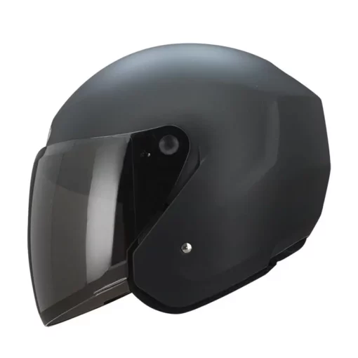 Casco Tech T10 Plano Negro Visor Smoke 1