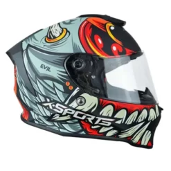 Casco X-Sports V151 Evil Gris
