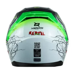 Casco XSports M67 Sp Rpl Negro Verde 2