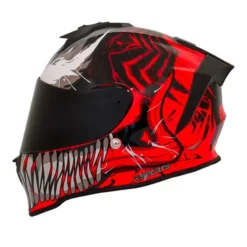 Casco XSports V151 Carnage Rojo Negro 1