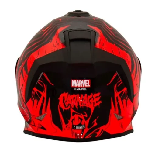 Casco XSports V151 Carnage Rojo Negro 1