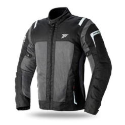 Chaqueta Seventy Sd-Jt44 Verano Touring Negro Gris 1