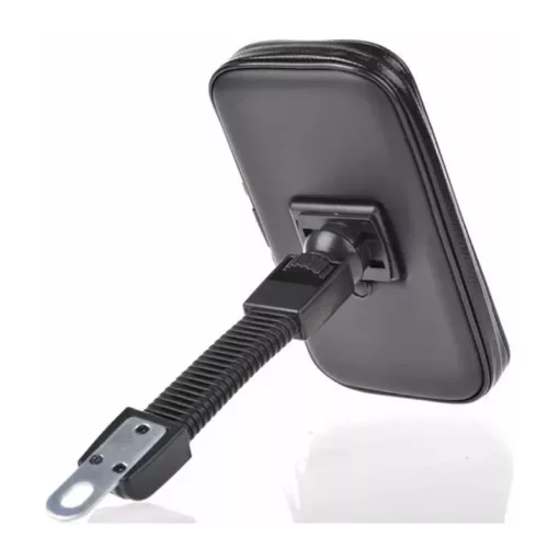 Estuche Porta Celular Moto Espejo 1
