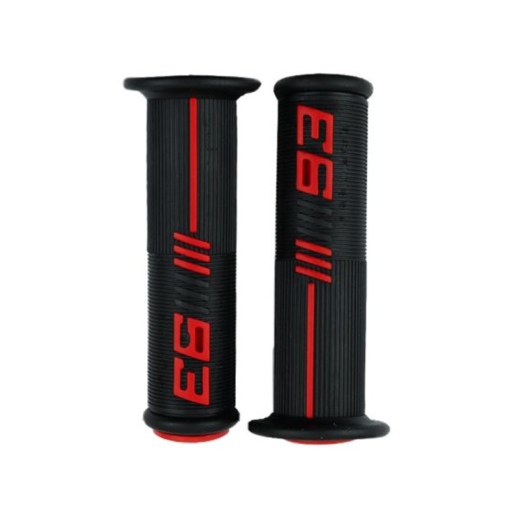 Grips Gx Caucho A1 Zx-514 Negro Rojo