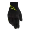 Guantes Alpinestars Smax Ds Negro Amarillo Fluorescente 1