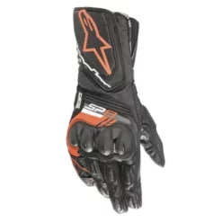 Guantes Alpinestars Sp-8 V3 Negro Naranja Fluorescente 1