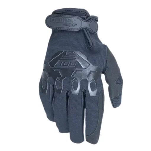 Los GUANTES BULLET 801 son el accesorio perfecto para proteger tus manos y vienen equipados para darte el mejor confort con su composición de cuero y lycra. Además, son ideales para climas cálidos por la frescura que transmiten. Sus características técnicas son: Guante con diseño deportivo. Fabricado en materiales de alta calidad como el cuero sintético y lycra. Adicional viene con protección en la palma. Brindan comodidad y seguridad. Correas con ajuste en velcro. Recomendado para climas cálidos.
