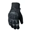 Guantes Giacomo En Cuero Street Race Negro Gris 1