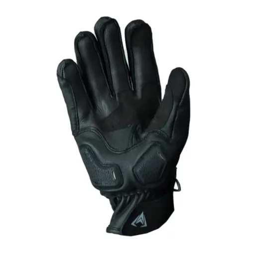 Guantes Giacomo En Cuero Street Race Negro Gris 1