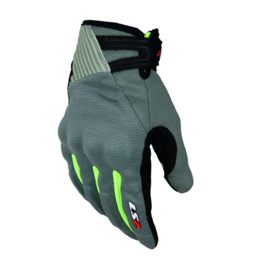 Guantes Ls2 Dart2 Man Gris Amarillo 1
