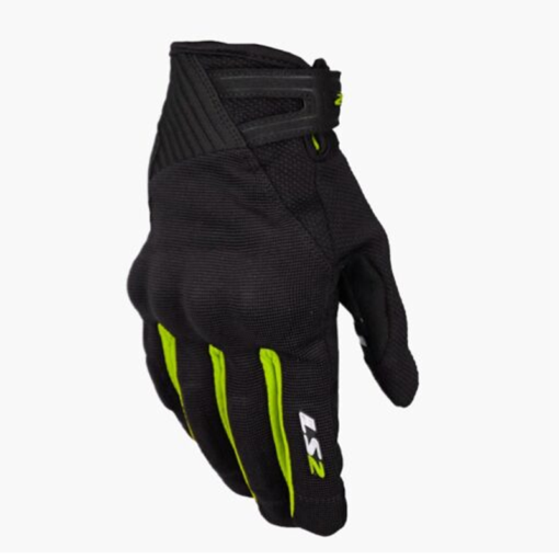 Guantes Ls2 Dart2 Man Negro Amarillo 1