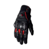 Guantes Ls2 Spark_2 Leather_Ma Negro Rojo 1