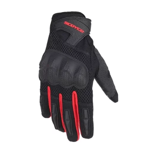 Guantes Scoyco Mc58-2 Rojo 1