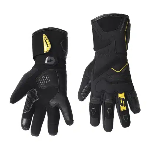 Guantes Shaft 335 Negro Amarillo Neón 1