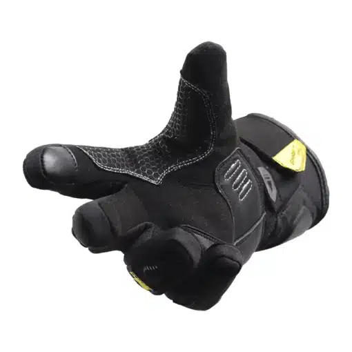 Guantes Shaft 335 Negro Amarillo Neón 1