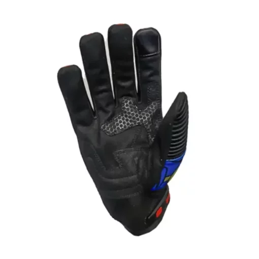Guantes Shaft Stunt Polock Azul Amarillo 1