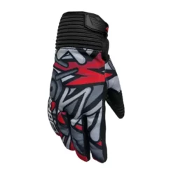 Guantes Shaft Stunt Polock Gris Rojo 1