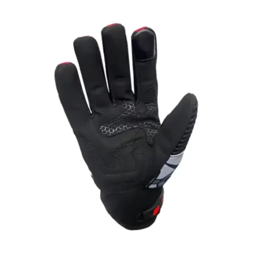Guantes Shaft Stunt Polock Gris Rojo 2