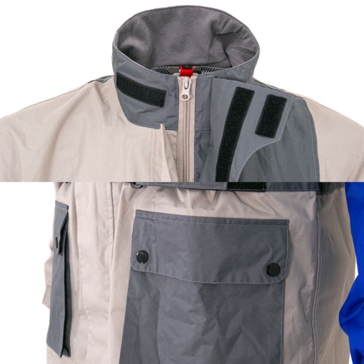Impermeable Fireparts Cyclone C2 Azul Gris 1