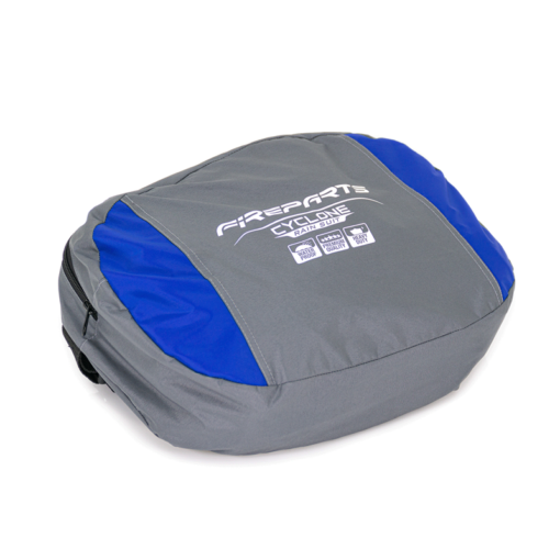Impermeable Fireparts Cyclone C2 Azul Gris 1