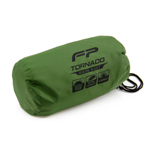 Impermeable Fireparts Tornado C2 Negro Verde 1