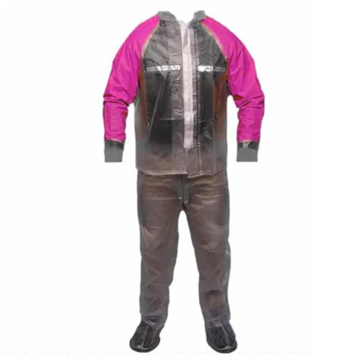 Impermeable Silicona Fucsia