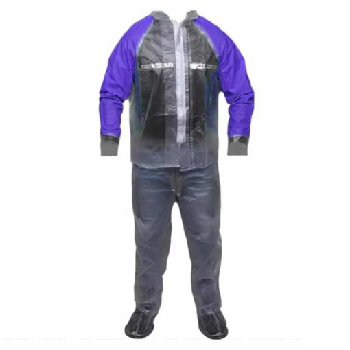 Impermeable Silicona Morado
